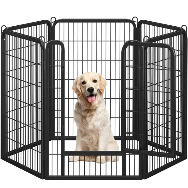 Yaheetech Outdoor Metal Dog Pen & Reviews Wayfair